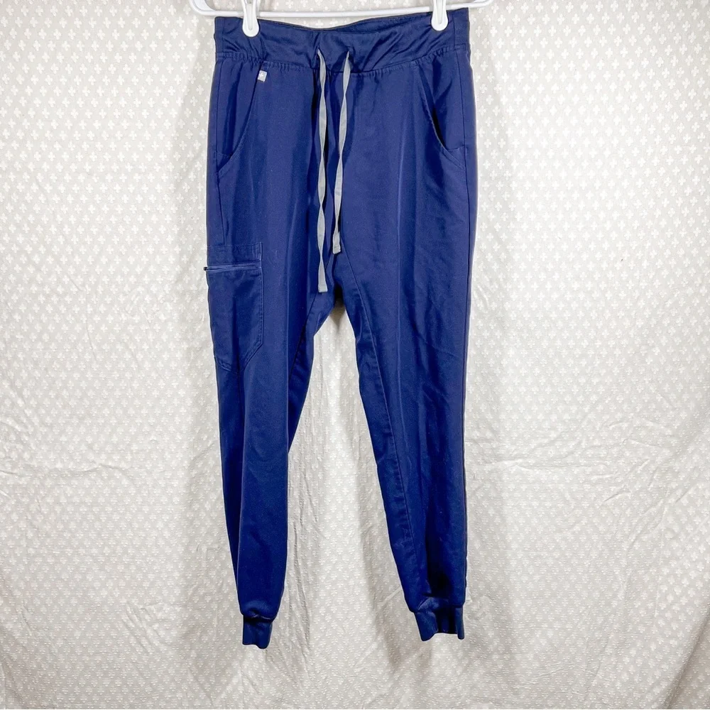 Figs Dark Blue Zamora Jogger Scrub‎ Pants